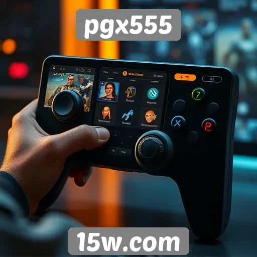 Explorando a interface do usuário no pgx555